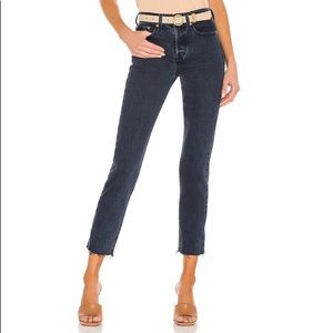 Levi’s Wedgie Icon Jean in Black and Blue